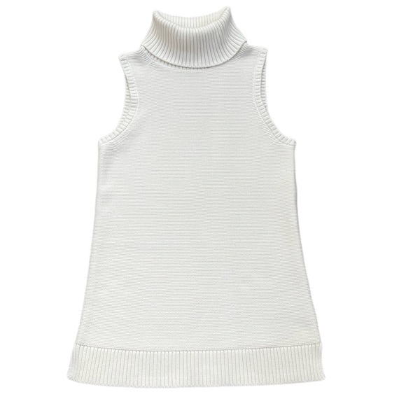 J. Crew Tops - {J. Crew} Sleeveless Turtleneck Long Length Tank Top Vest Sweater